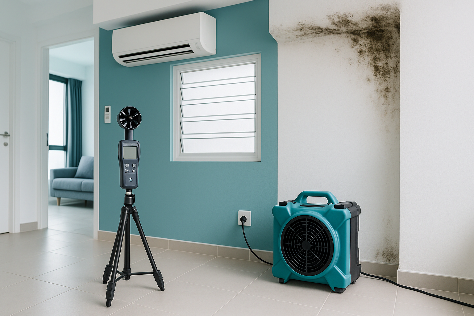 Hidden Mould: Where to Look in Your HDB Flat - Singapore mould prevention and removal guide