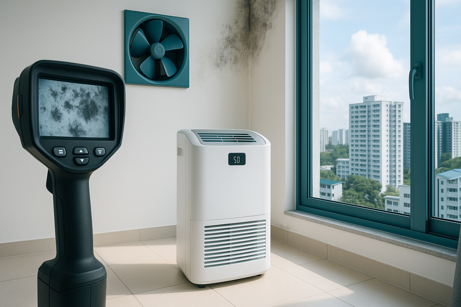 High-Rise vs Low-Rise: Humidity Differences in Singapore - Singapore mould prevention and removal guide