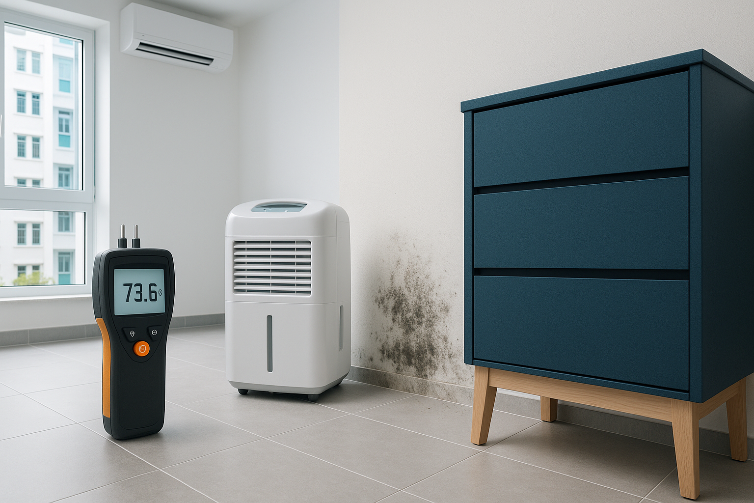 How to Prevent Mould Behind Furniture in HDB Flats - Singapore mould prevention and removal guide