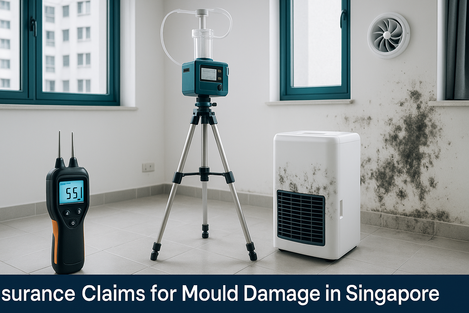 Insurance Claims for Mould Damage in Singapore - Singapore mould prevention and removal guide