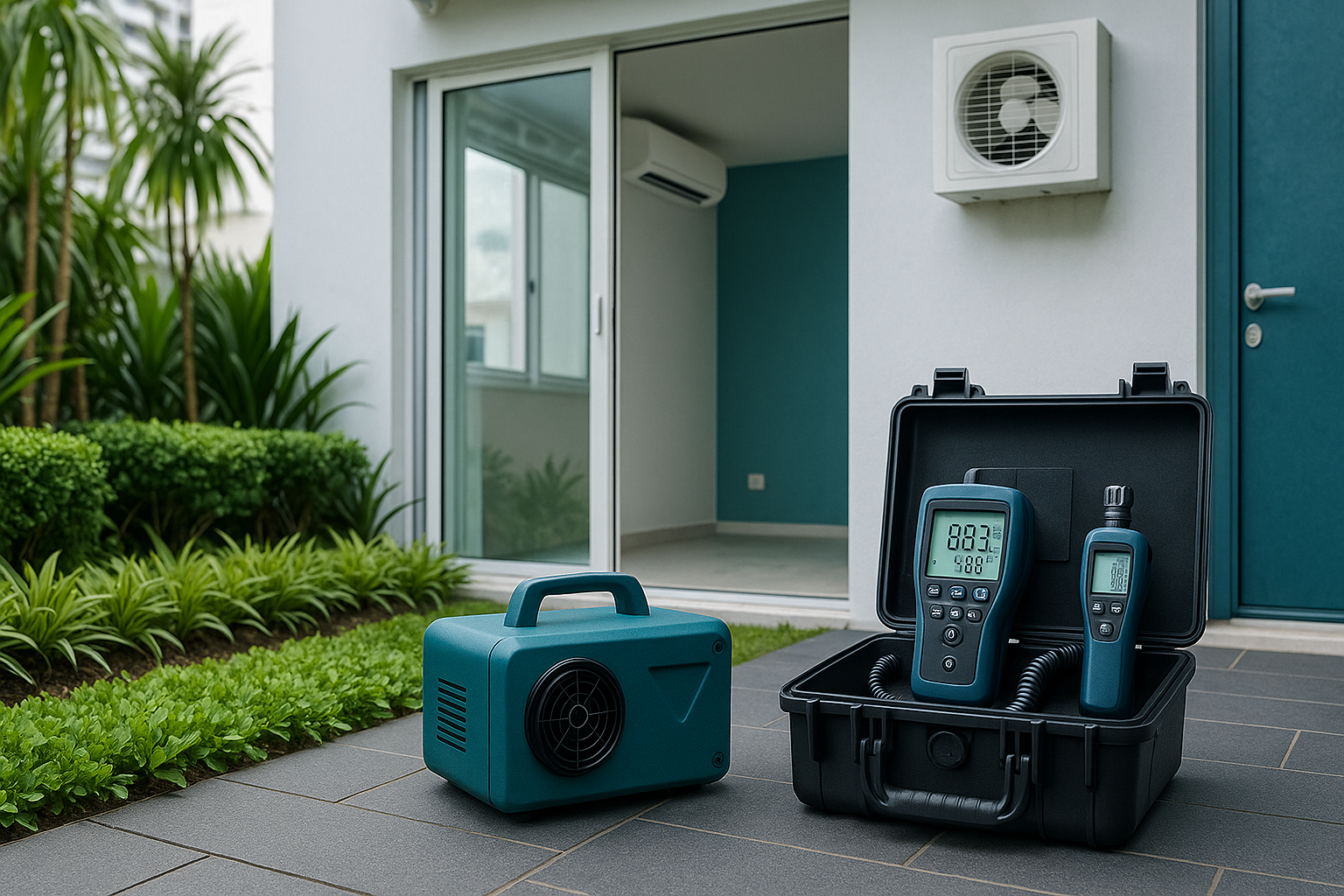 Landscaping and Outdoor Mould: Managing Humidity in Landed Properties - Singapore mould prevention and removal guide