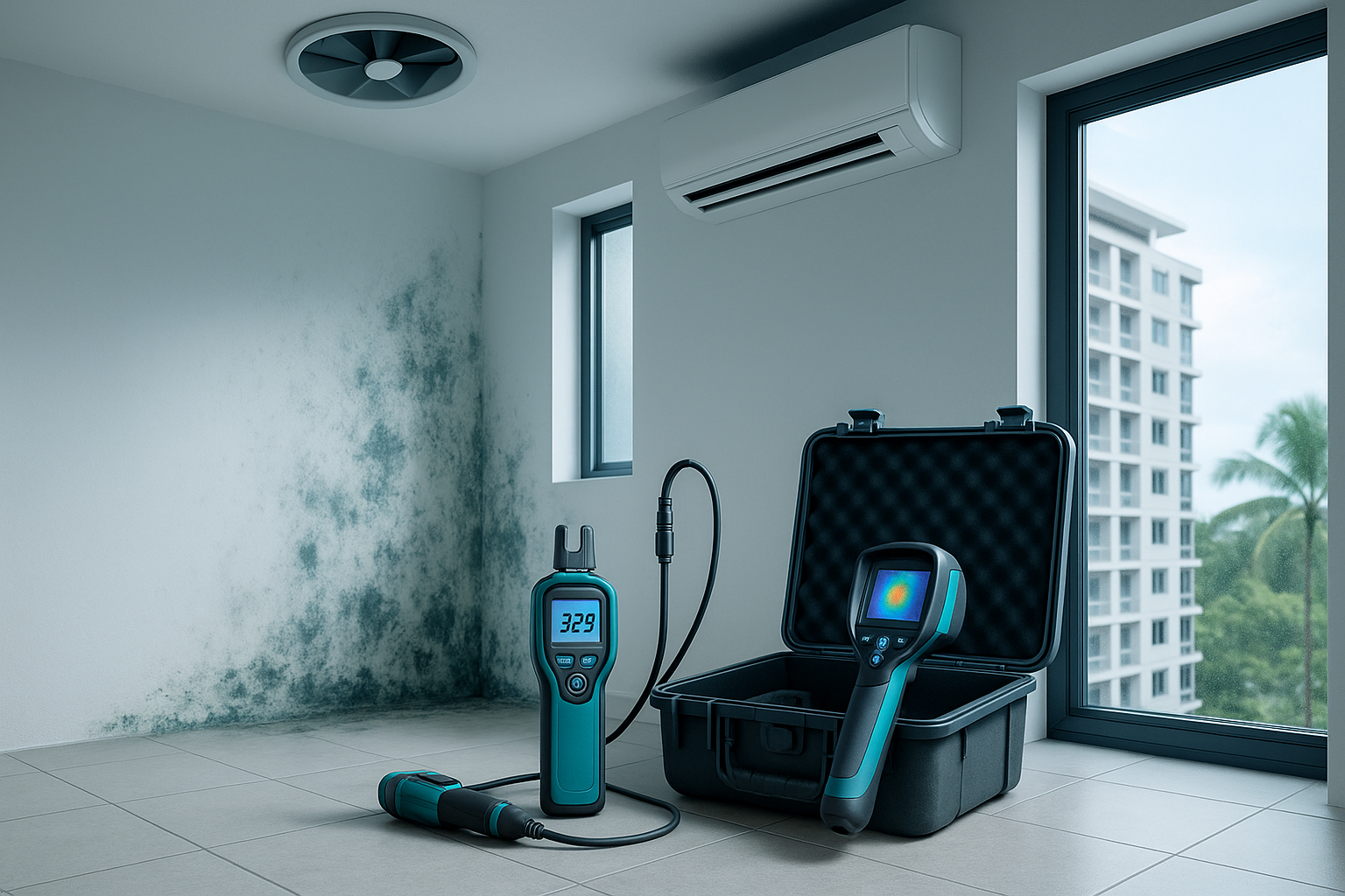 Roof Terrace Waterproofing: Preventing Water Ingress in Landed Homes - Singapore mould prevention and removal guide