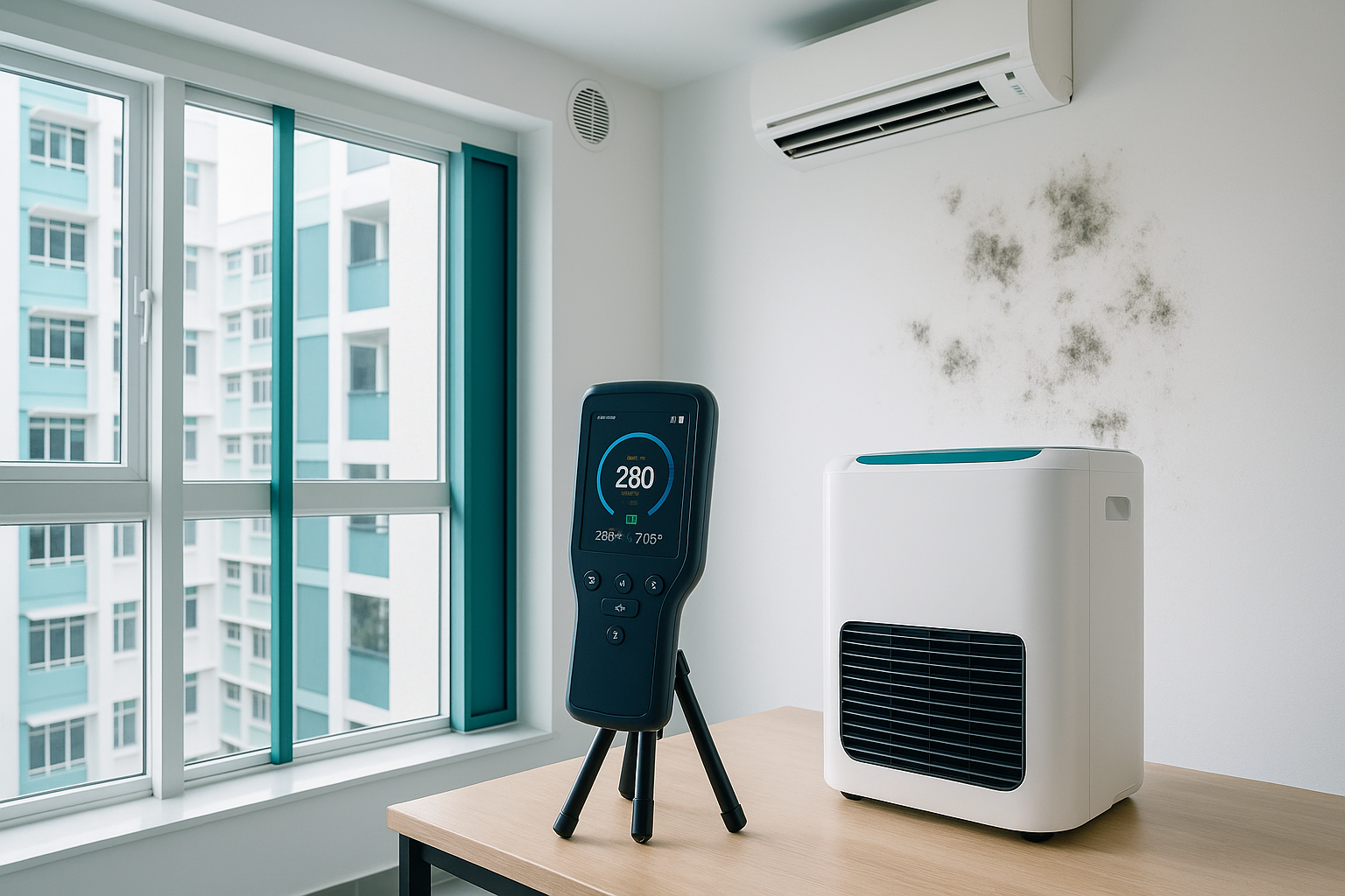 Southwest Monsoon Effects on Indoor Air Quality - Singapore mould prevention and removal guide