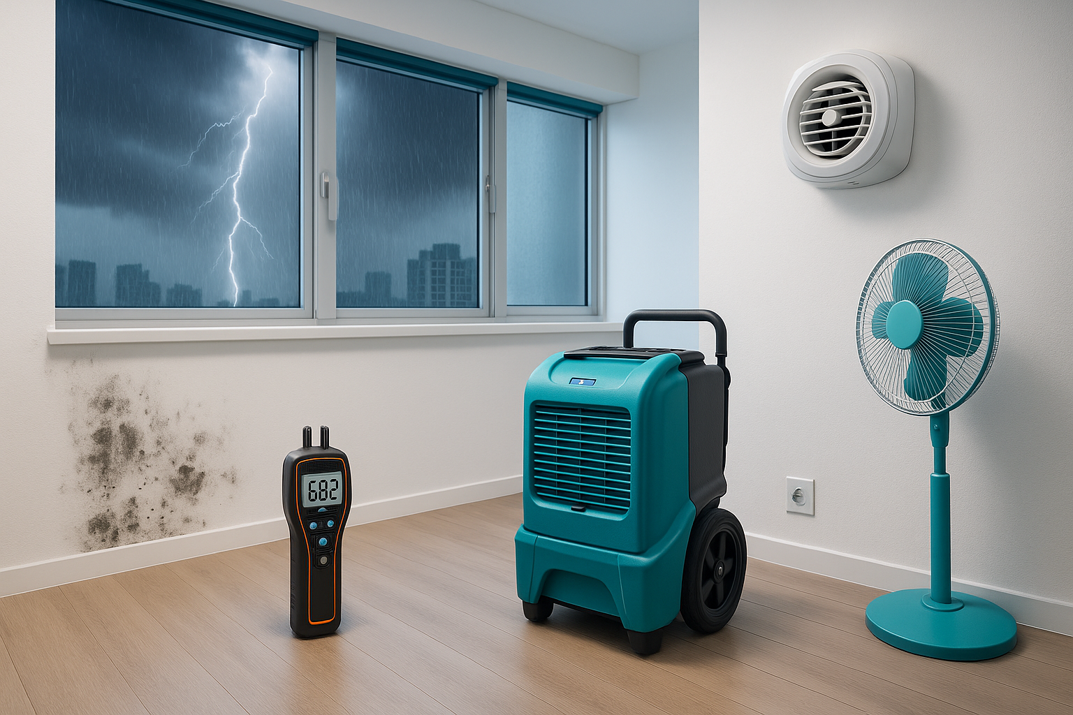 Thunderstorm Season and Water Damage Prevention - Singapore mould prevention and removal guide